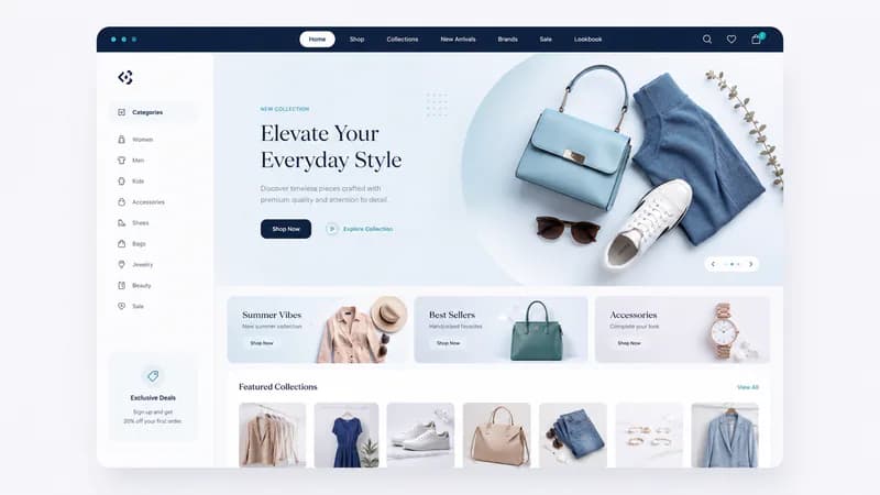 E-commerce Platform project screenshot 1