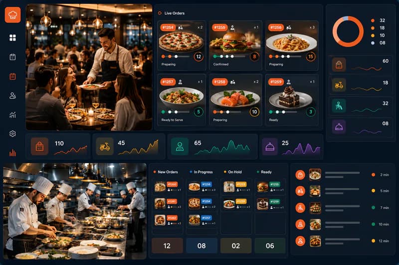 Restaurant Management App project screenshot 1